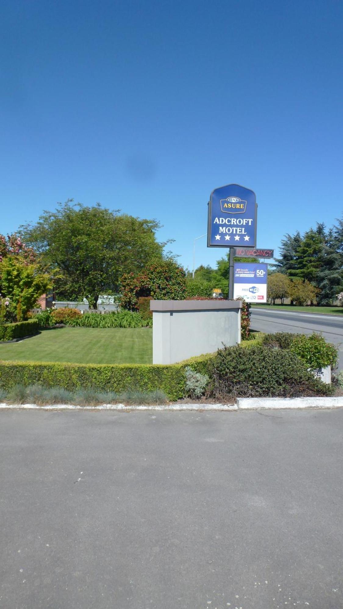 Asure Adcroft Motel Ashburton Exterior photo